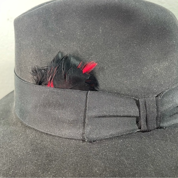 Authentic Bailey Elton Hat 7 1/8 Handcrafted with Beaver and Hares fur main image 8